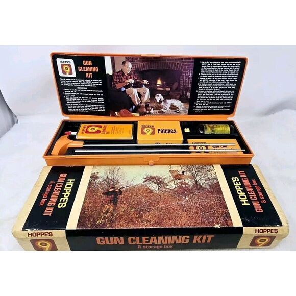 Vintage 1960's‎ Hoppe's All Purpose Gun Cleaning Kit - Picture 1 of 16